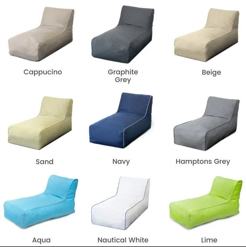 Waterproof Bulk Outdoor Furniture Modern Sunbed Beach Bean Bag