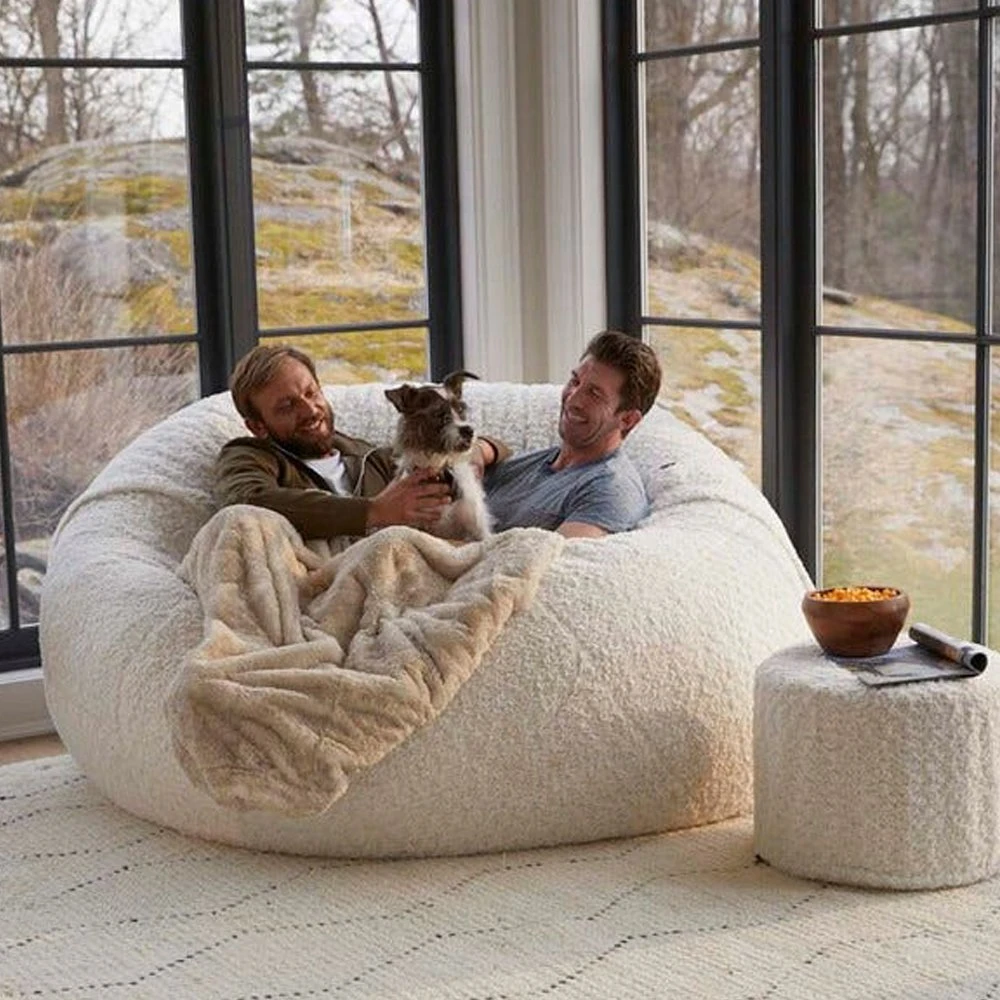 Living Room Giant Shredded Sponge Filled Foam Bean Bag